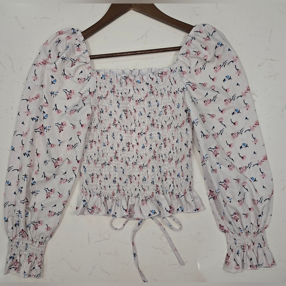 Poiumn BoHo Womens Top/ Blouse Size Large